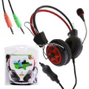 Wired computer headset