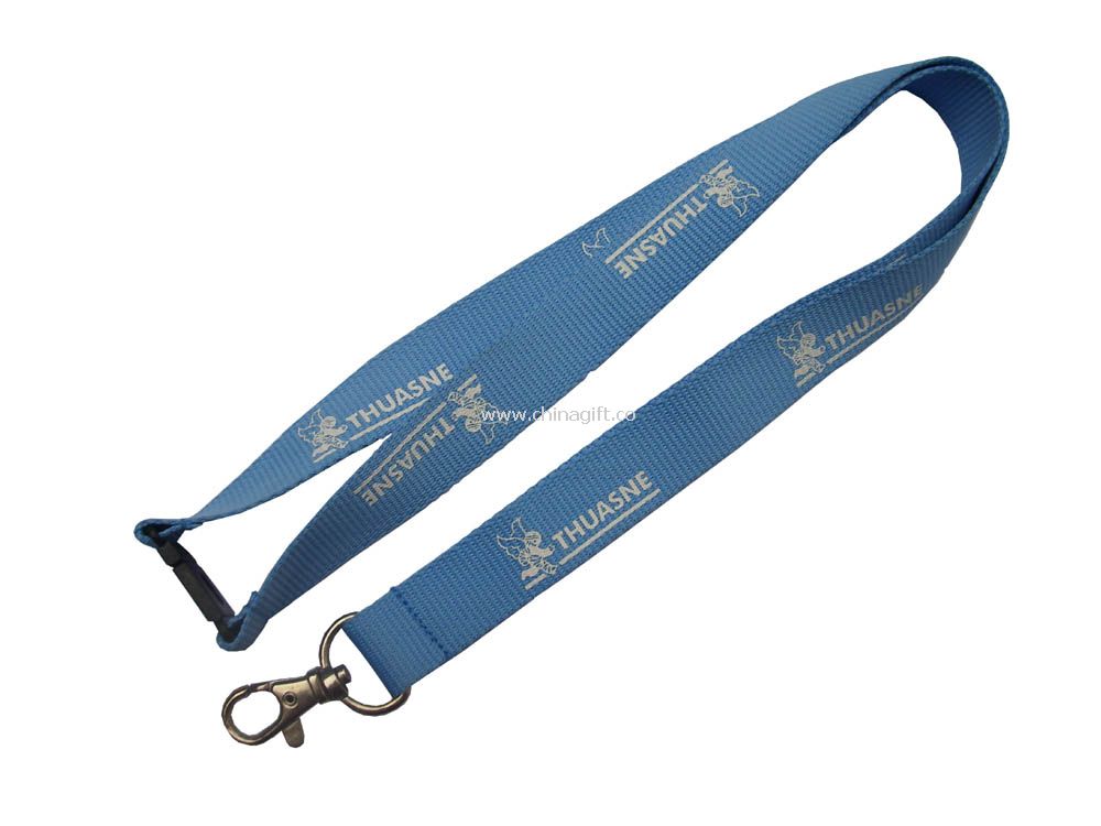 Printed Flat Polyester lanyard