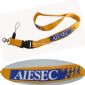 Flat Polyester Silk-Screen printing Lanyard small pictures