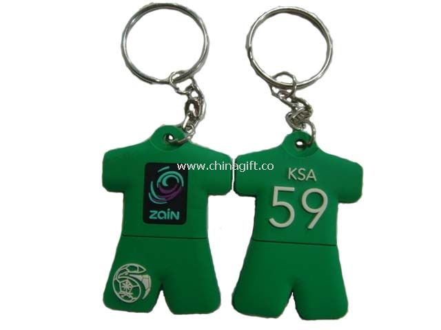 3D T-shirt Keychain