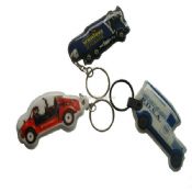 LED car shape Keychain