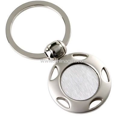 Zinc alloy Wheel Keychain