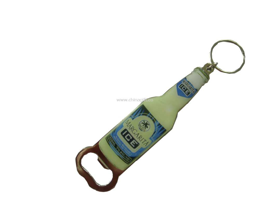 Metal Bottle Opener Keyring