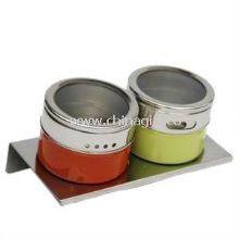 2 cans Magnetic Spice Rack China