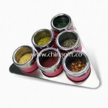 6pcs cans Magnetic Spice Rack China