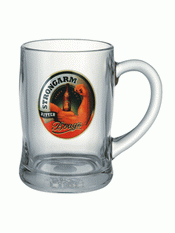 Benidorm Glass Beer Mug 450ml images