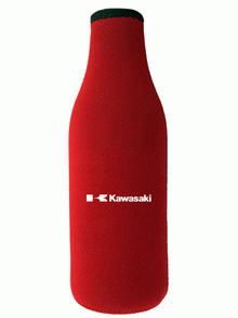 Neoprene Bottle Holder With Zipper images