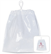 Coton Drawstring sac en plastique images