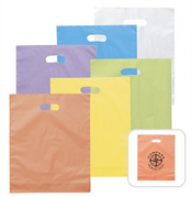 Die Cut Handle Plastic Carry Bag images