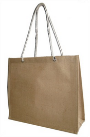 Seil-Griff-Jute-Tasche images