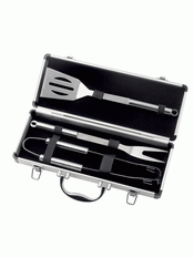 Coffret barbecue en valise Deluxe en Aluminium images