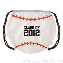 Baseball Drawstring Backpack Cinch Bags images