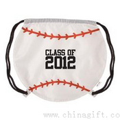Baseball Drawstring Backpack Cinch Bags images
