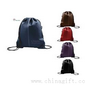 Lamis Drawcord Litchi Leather Like Backsacks small picture