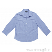 Ladies Princess of Wales Check 3/4 Sleeve Shirt images