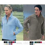 Micropolaire Half Zip pull personnalisé pour hommes et dames images