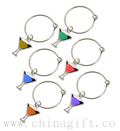 Wine Charms - Cocktail Glass Shape images
