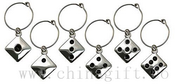 Wine Charms - Dice Shape images