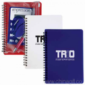 Notepad With PVC Stationery Pouch images