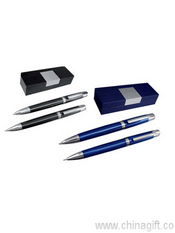 Luxury pen and pencil set in a gift box images
