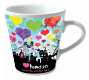 Personalised V Shape Mug images