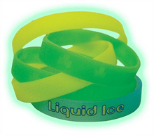 Debossed Glowing Wristbands images