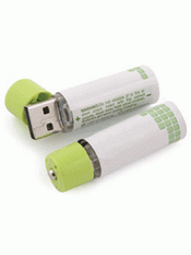 Flip USB AA bateria images