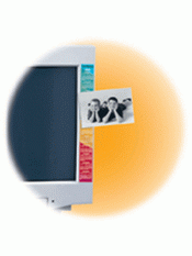 Tiras adesivas Monitor images