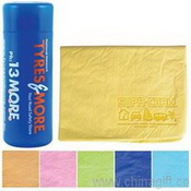 Embossed Supa Cham Chamois/Body Towel In Tube images