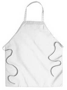 White Bib Apron images