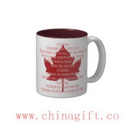 Kanada-Hymne Cup Souvenir Kaffeetasse Kanada Mug images