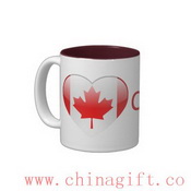 Amor Canadá taza de dos tonos images