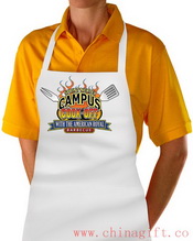 Printed Small Image 100% Polyester Apron images