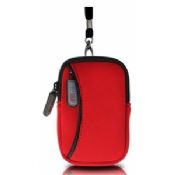 Colorful digital compact neoprene camera case pouch bag images