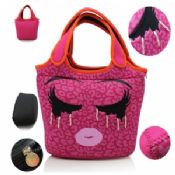 Lunch bag with embroidery decoration images