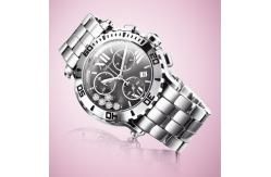 Elegantes relojes reloj dial grande de moda images