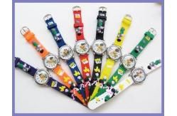 Пластиковые Детские водонепроницаемые спортивные часы мульти цвет images