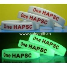 Glow in the Dark luminous Sports Silicone Bracelets images