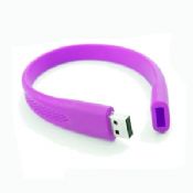 Красочные спортивные силиконовые браслеты USB images