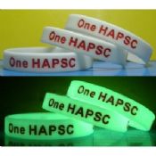Glow in the Dark luminous Sports Silicone Bracelets images