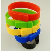Promotional Company Gift Sports Silicone Bracelets USB images