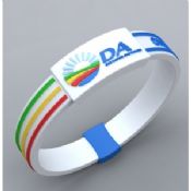 Soft PVC and OEM orders Sports Silicon Bracelets for promotion gifts images