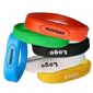 Timbre impression Logo sport Silicone Bracelets cuir USB small picture