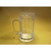 400ml gedrückt, machte geblasen, Maschine Bier klar Glas Tasse mit Griff images