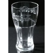 480ml thick Coca-cola drinking glass cup, bar use images