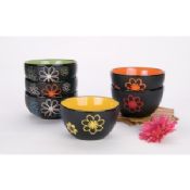 Double color porcelain soup bowl images