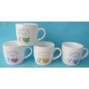 Neue Bone China Becher Blume Drucken Diamond mug images