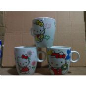 Porcelain mug hello kitty design mug images