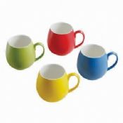 Porcelain Mugs with Handle, Decoration and 10oz Capacity images