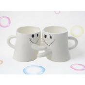 Mug visage sourire pour Saint Valentin images